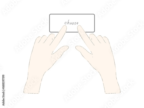 イラスト　手