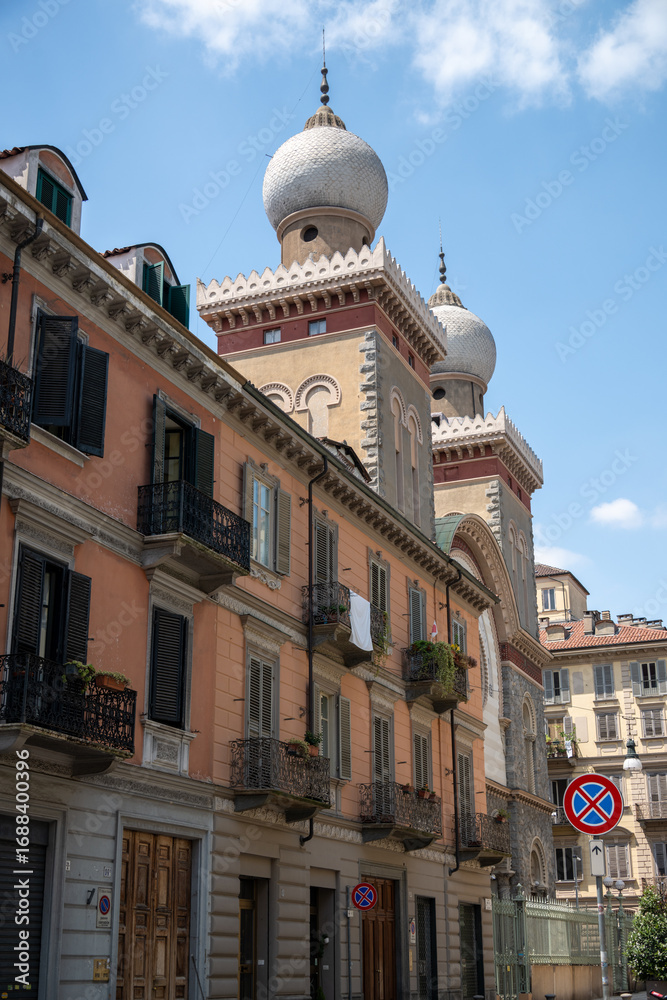 Naklejka premium Every day in Turin