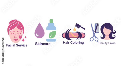 Discover radiant skin vibrant hair color and professional beauty salon services for your ultimate pampering experience, Generative AI.