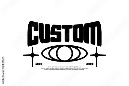 streetwear template for modern design clothing