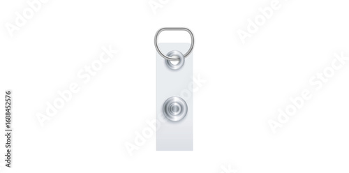 Plastic Clasp Equipment Vector Illustration.	