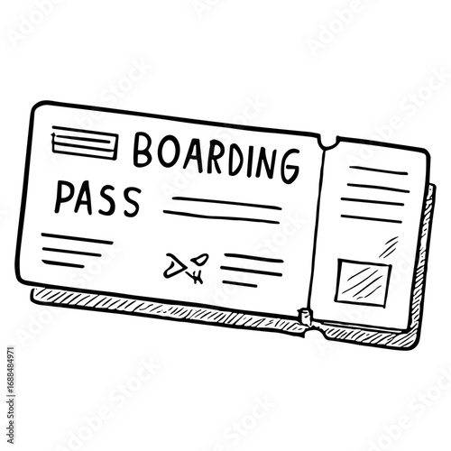 Boarding Pass Ticket