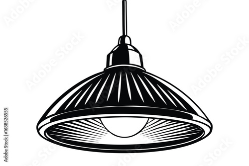 pendant light vector