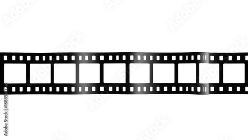 Film Reel on Transparent Background