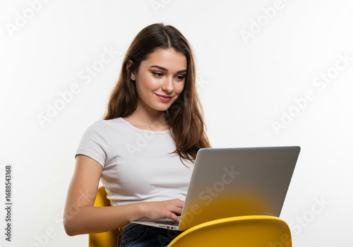 Young University Girl | Student Learning, Studying, and Campus Life Concept