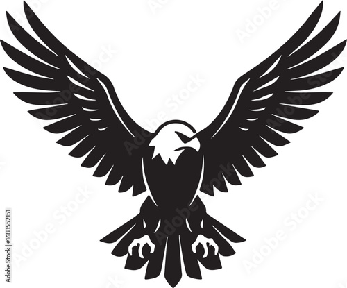 Eagle Ascend – Wings spread in a commanding upward pose