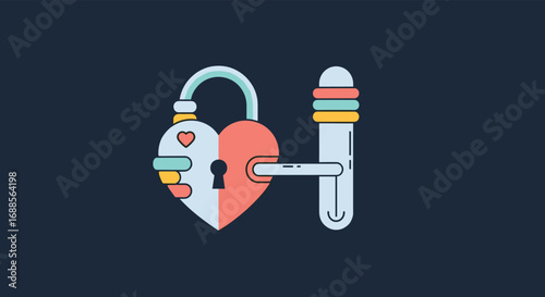Unlock your heart with this symbol of love and commitment a true representation of eternal bonds