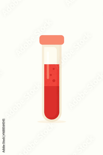 Blood Test Tube Medical Science Healthcare Sample