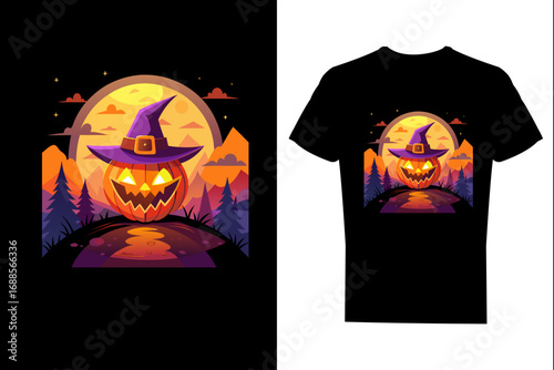 halloween pumpkin vector illustration