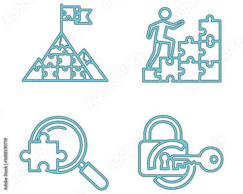 Visualizing Strategic Objectives Achievement and Problem Solving Techniques for Enhanced Business Growth and Innovation