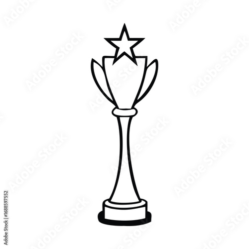 A gleaming golden trophy cup, the symbol of victory and success, is isolated on a stark black background

Can you tell me more about what you plan to use this sentence for?