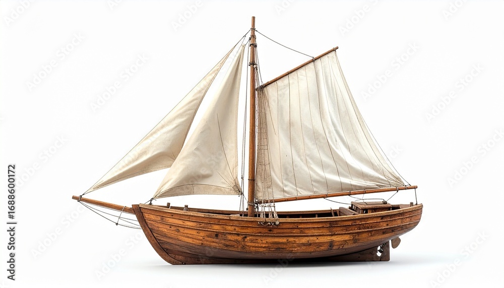 Obraz premium wooden sailing ship