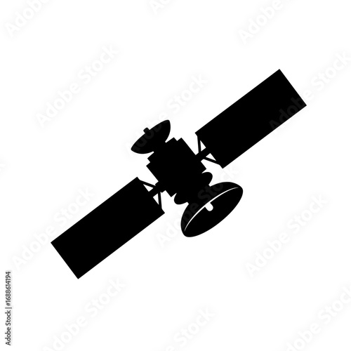 satelite isolated on white background
