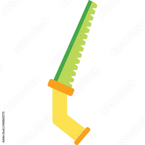 Tree Pruner Vector Flat Illustration