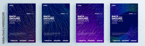Modern abstract covers set, minimal covers design. Colorful geometric background, vector illustration.
