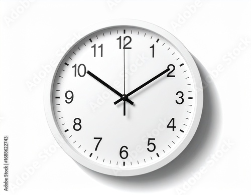 壁掛け時計のイラスト