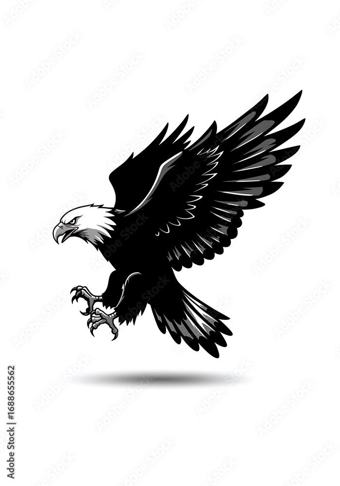 Fototapeta premium Apex Predator's Descent