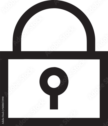 vector lock icon