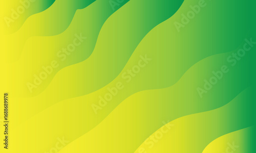 abstract green background with waves