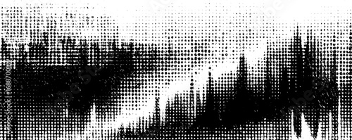 Black and white abstract line art background with geometric patterns for modern design