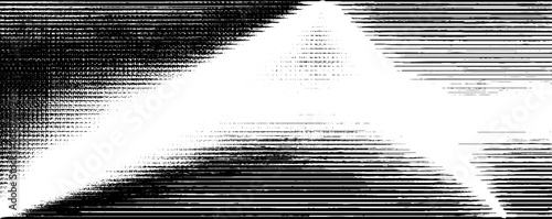Geometric optical art with black and white lines for modern design projects