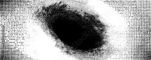 Abstract optical art black and white line patterns design for contemporary decor