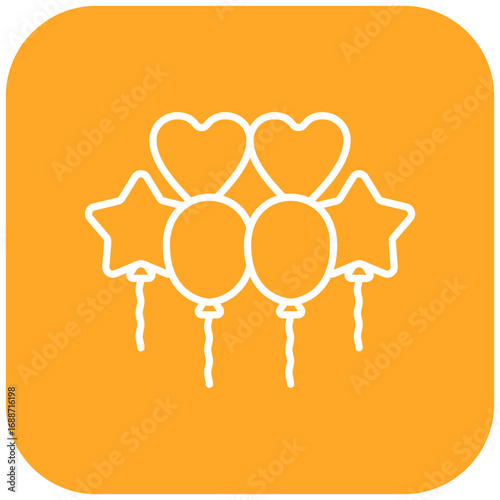 Balloons Icon