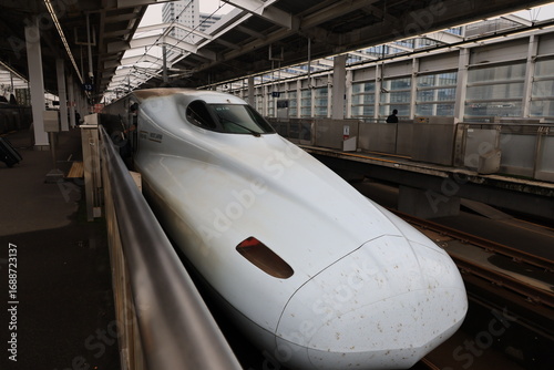 Tableau sur toile Shinkansen.