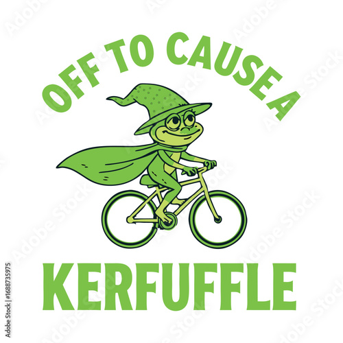 off to cause a T-shirt design
