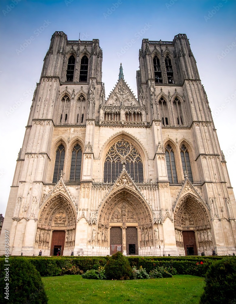 Fototapeta premium Majestic cathedral facade