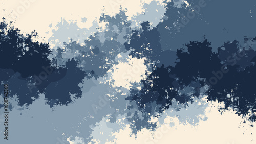 Rotated square moiré overlay creating fine line interference, palette: charcoal, silver, navy, pearl