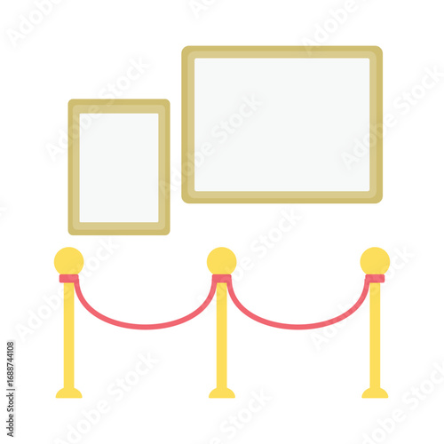 美術館のベクターイラスト：文化の日・芸術鑑賞 - Art Museum Vector Illustration: Culture Day and Art Appreciation