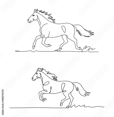 horse vector illustration