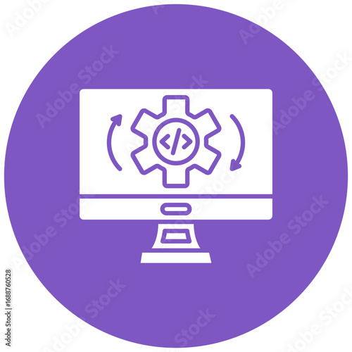Desktop computer Icon