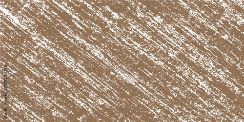 Rough textured brown metal surface with a woven burlap sack pattern background