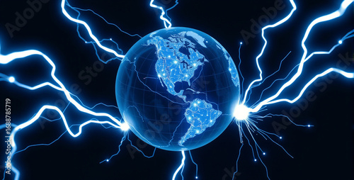 Electrifying Earth: Global Connectivity and Energy Dynamics