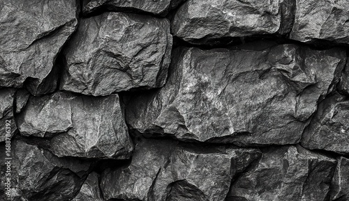 Black slate background with a dark gray rock texture, suitable for design, banners, or wallpapers.