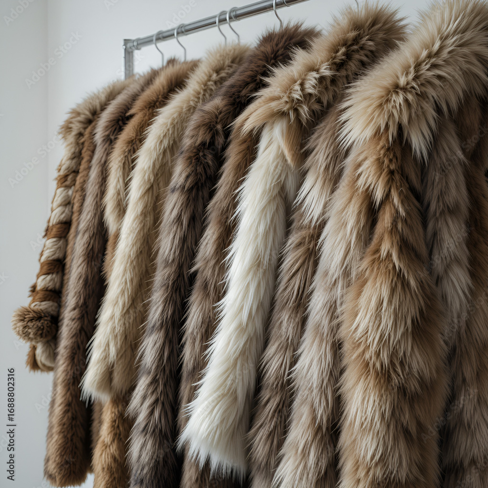 custom made wallpaper toronto digitalA lineup of vintage fur coats crafted from animal pelts