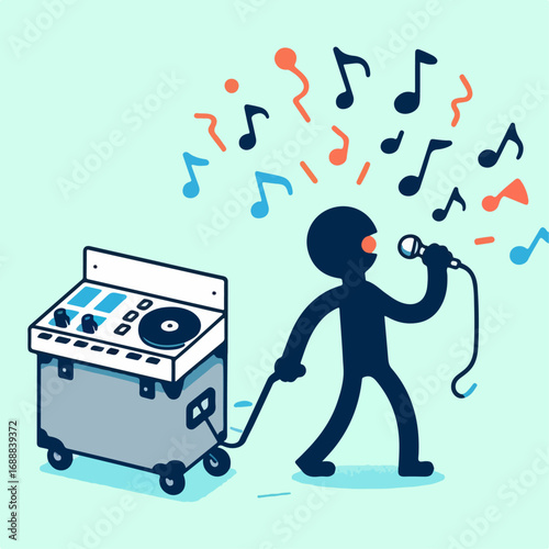 dj in action