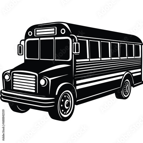 A retro red London double decker bus vector illustration for public city transportation