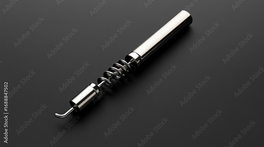 Fototapeta premium Mechanical spring component detail