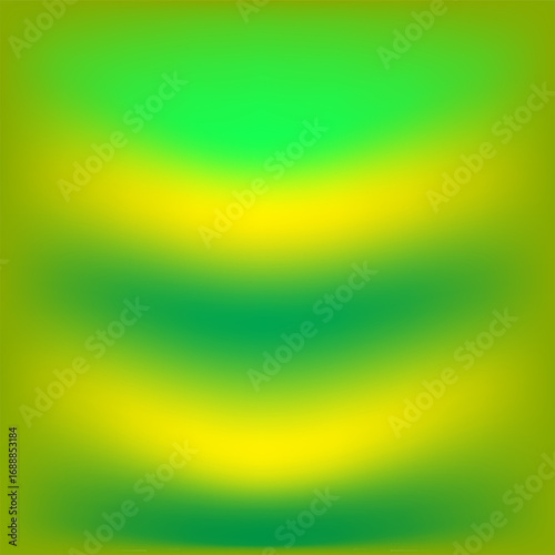 Abstract background with blended green and yellow hues creating a soft and blurred gradient effect grainy