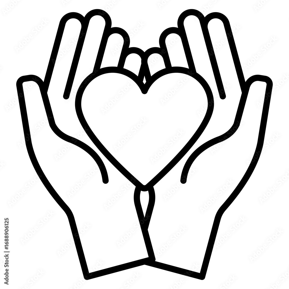 Fototapeta premium Volunteer Crew Icon For Design Elements