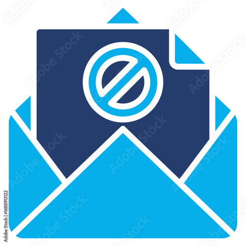 Spam solid color icon