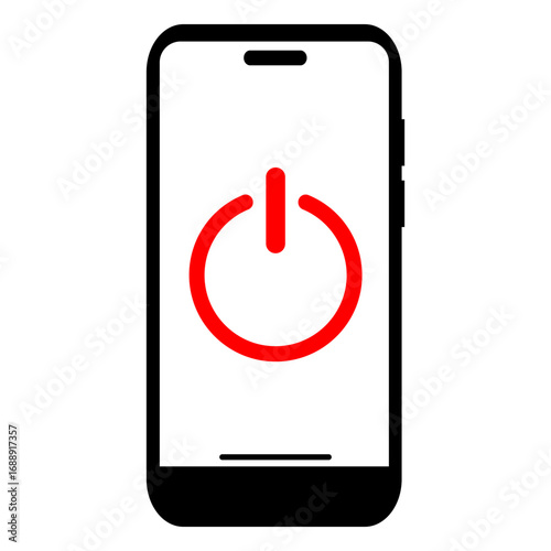 Phone With Off Sign, Simple Icon Vector Design, best used for presentation, application, web and banner