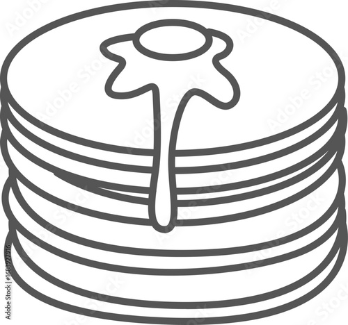 귀여운 디저트 푸드 아이콘 60종 세트 | Food Icons Bundle (SVG, PNG, AI) | Line Icons for Commercial Use, Instant Download
