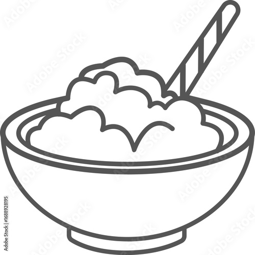 귀여운 디저트 푸드 아이콘 60종 세트 | Food Icons Bundle (SVG, PNG, AI) | Line Icons for Commercial Use, Instant Download
