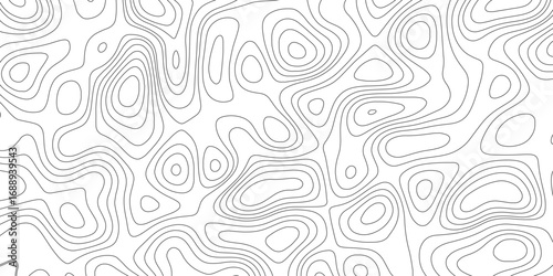 Topographic map pattern background vector. Abstract mountain terrain map background with abstract shape line texture. packaging , web, geographic grid map vector illustration.