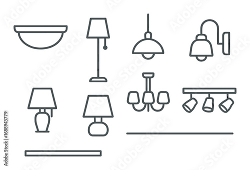 Elegant home lighting designs featuring lamps and ceiling fixtures