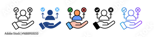 Decision Making multiple icon